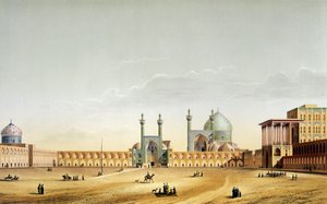 Kungliga palatset och Mesdjid-i-Shah, Isfahan, plåt 6-7 från 